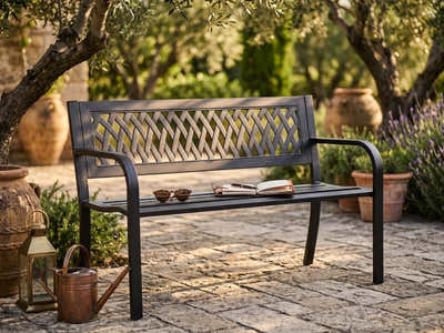 Arteferro Garden Bench A2 - Black