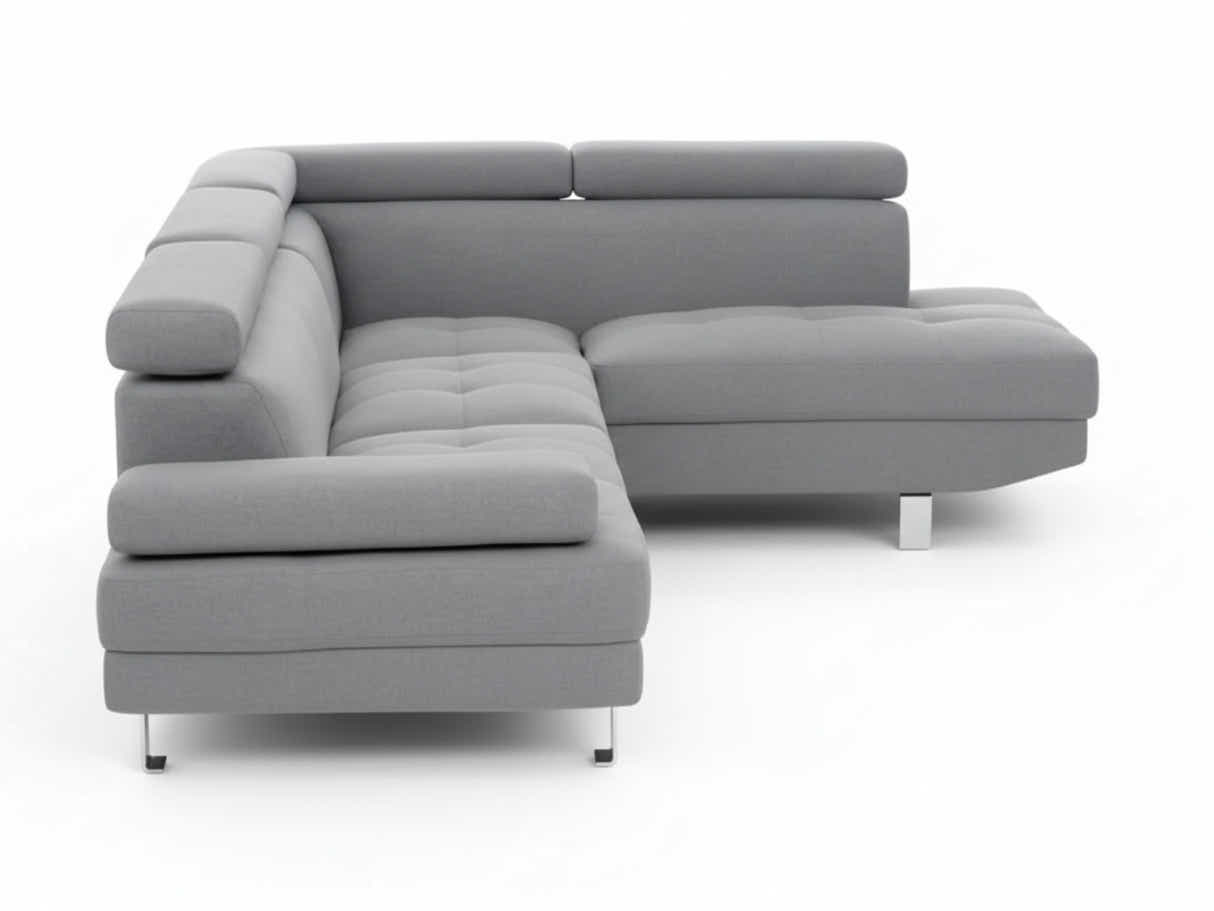 Briz Liene Sectional Sofa - Grey