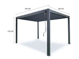 Louvre Roof Pergola 3x3M