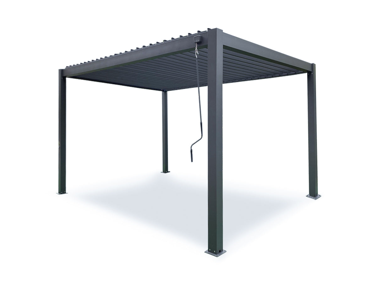 Louvre Roof Pergola 3x3M
