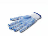 Polycotton Work Gloves with PVC Grip Dots – 12 Pairs Pack