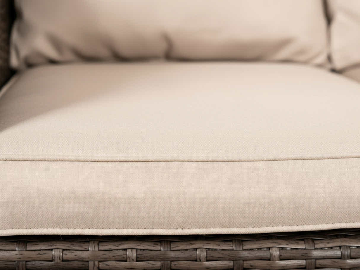Reo 3-Piece Outdoor Sofa with Storage - Beige
