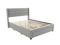 Coronado-A Bed Frame With Drawers - Double