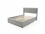 Coronado-A Bed Frame With Drawers - Double