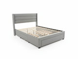 Coronado-A Bed Frame With Drawers - Double