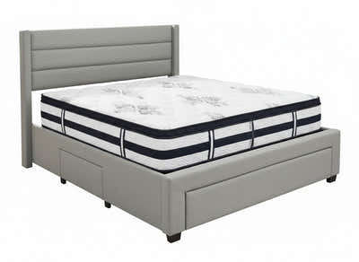 Coronado-A Bed Frame With Drawers & Euro Top Mattress K34 - Double