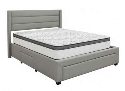 Coronado-A Bed Frame With Drawers & GEL30 Mattress - Double