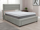 Coronado-A Bed Frame With Drawers & MEM23 Mattress - Double (Combo)