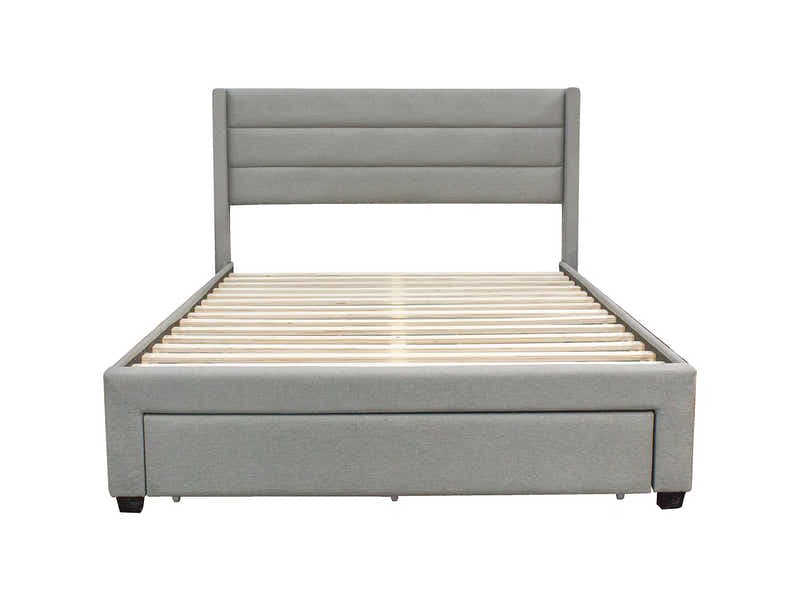 Coronado-A Bed Frame With Drawers - Double