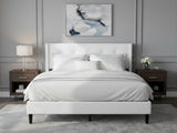 Vele-C Bed Frame White - Queen