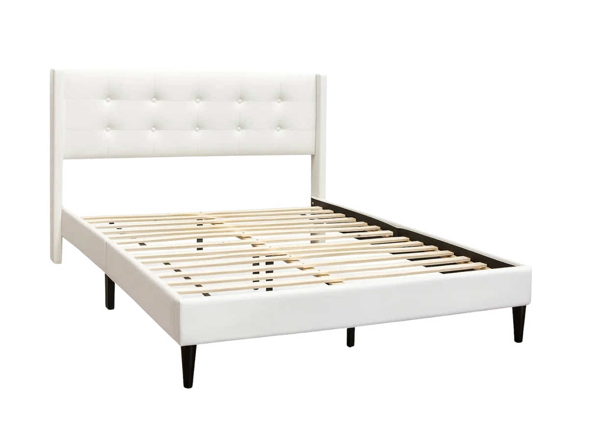 Vele-C Bed Frame White - Queen