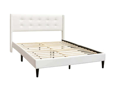 Vele-C Bed Frame White - Queen