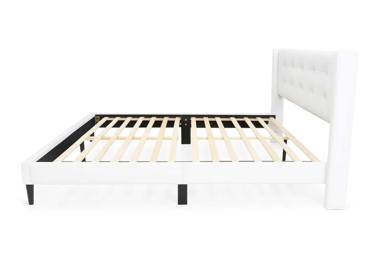 Vele-C Bed Frame White - Queen