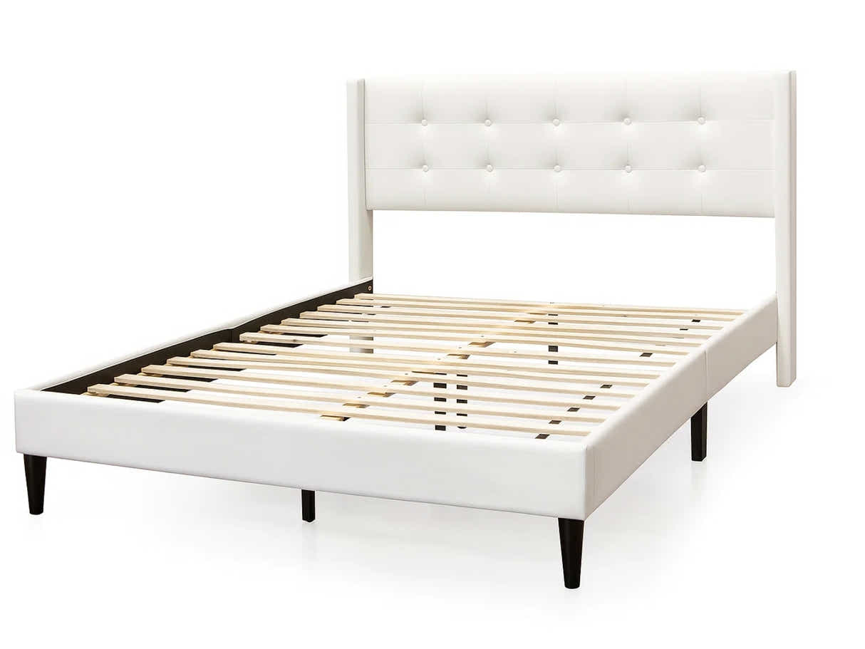 Vele-C Bed Frame White - Queen