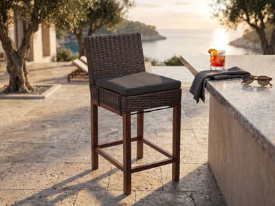 Cannes Outdoor Bar Chair