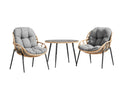 Naturlig 3-Piece Bistro Set