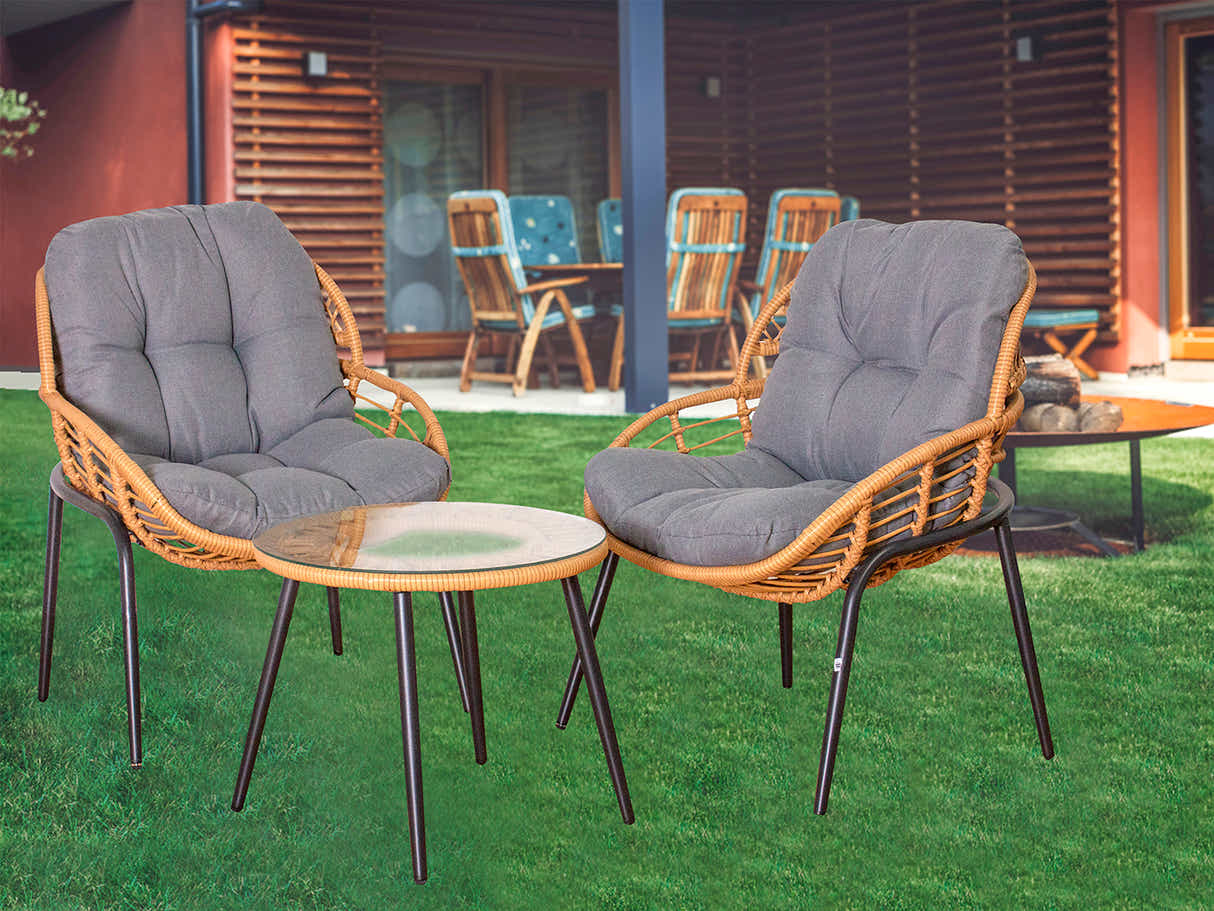 Naturlig 3-Piece Bistro Set