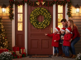 Pre-Lit Christmas Wreath - 24"/61 cm