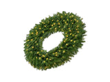 Pre-Lit Christmas Wreath - 24"/61 cm