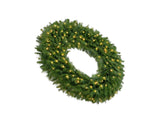 Pre-Lit Christmas Wreath - 24"/61 cm