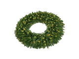 Pre-Lit Christmas Wreath - 24"/61 cm