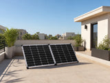 160W Folding Solar Panel Kit with Controller