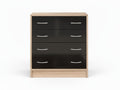 Bardalona 4-Drawer Chest - Gloss Black