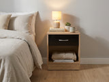 Bardalona Bedside Table - Gloss Black