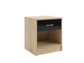 Bardalona Bedside Table - Gloss Black