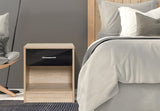 Bardalona Bedside Table Black
