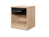 Bardalona Bedside Table Black