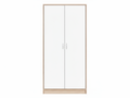 Bardalona 2-Door Wardrobe - Gloss White