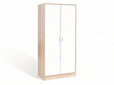 Bardalona 2-Door Wardrobe - Gloss White