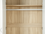 Bardalona 2-Door Wardrobe - Gloss White