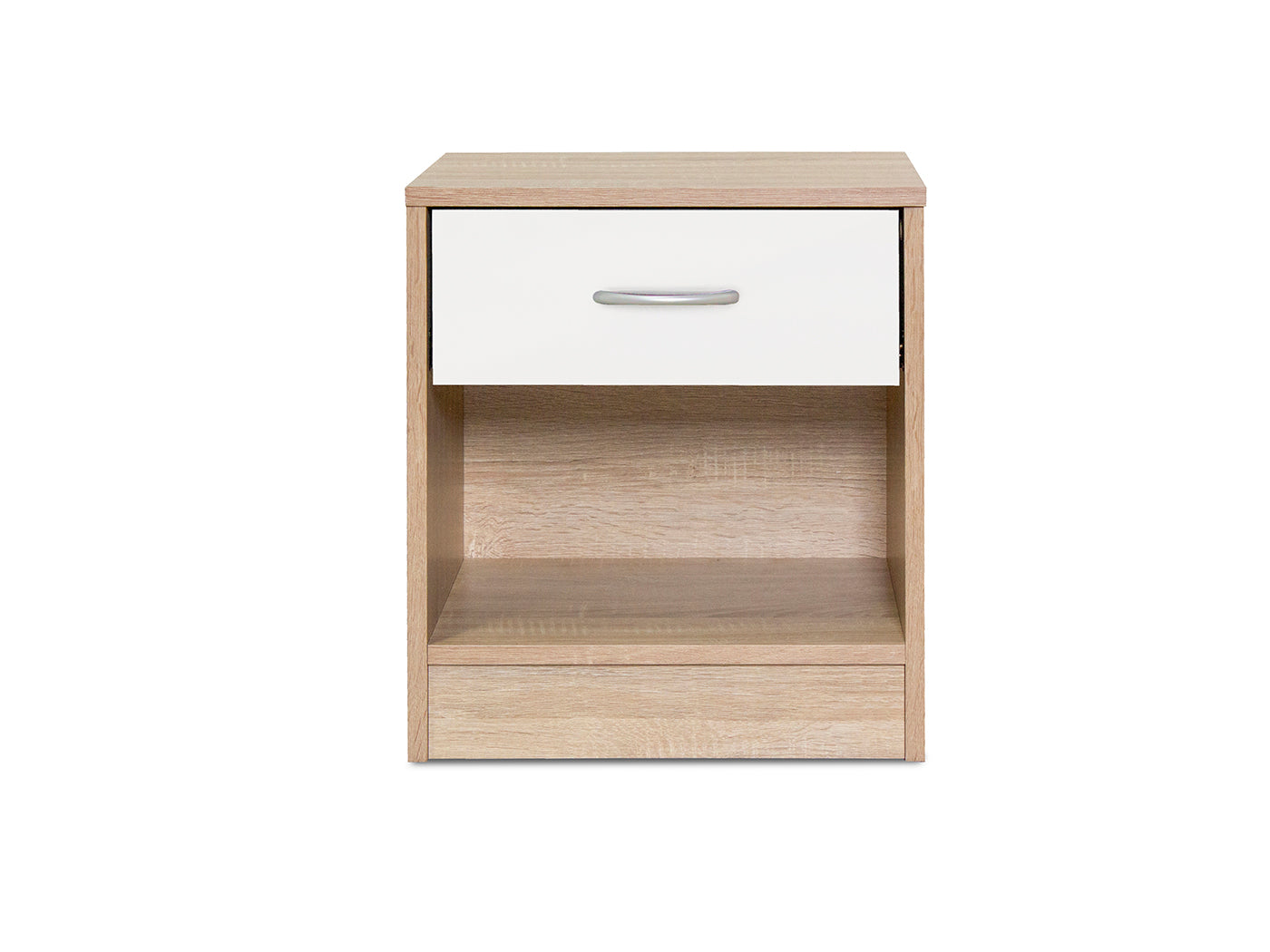 Bardalona Bedside Table - Gloss White