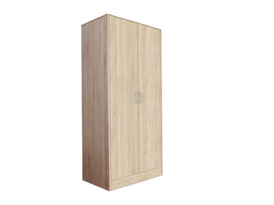 Bardalona 2-Door Wardrobe - Oak