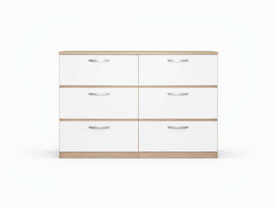 Escot 6-Drawer Lowboy