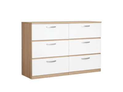 Escot 6-Drawer Lowboy