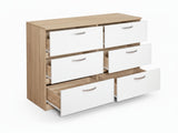 Escot 6-Drawer Lowboy