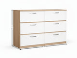 Escot 6-Drawer Lowboy