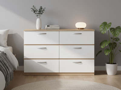 Escot 6-Drawer Lowboy