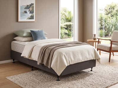 DS NZ Made SW Bed Base Slate - Single