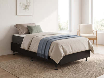DS NZ Made SW Bed Base Black - Single