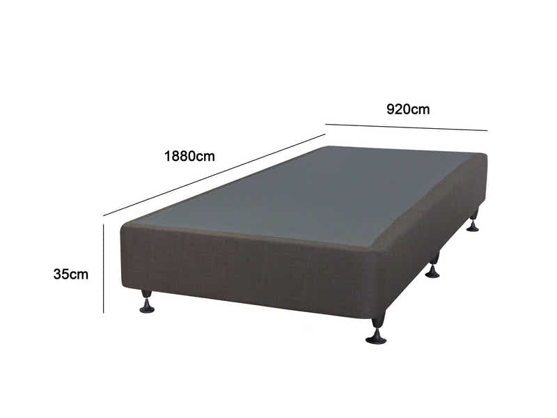 DS NZ Made SW Bed Base Slate - Single