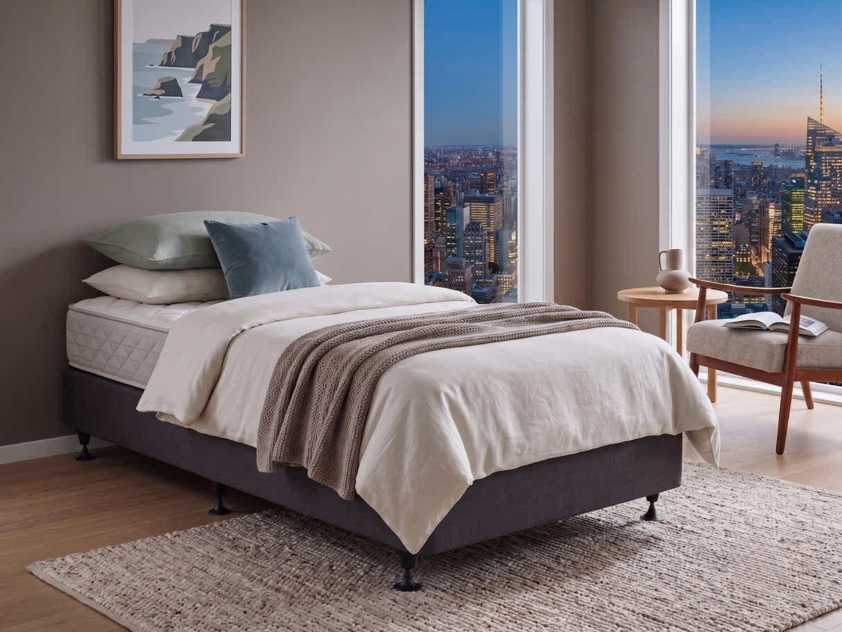 DS NZ Made SW Bed Base Slate - King Single