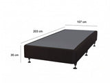 DS NZ Made SW Bed Base Black - King Single