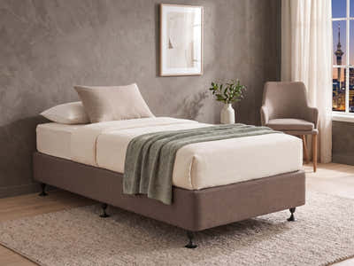DS NZ Made SW Bed Base Light Grey - King Single