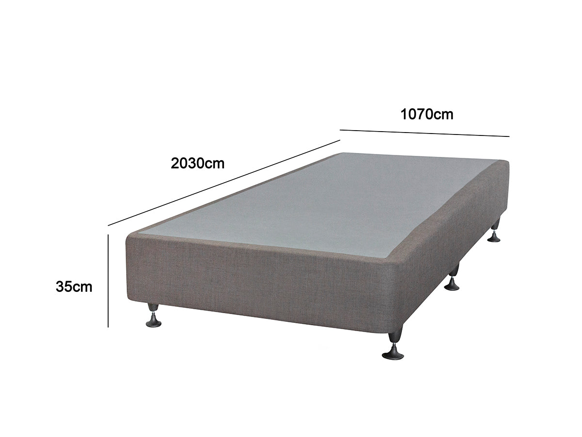 DS NZ MADE SW King Single bed base light Grey NZ