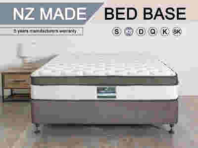DS NZ Made SW Bed Base Light Grey - King Single