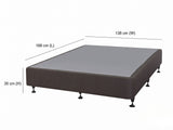 DS NZ Made SW Bed Base Slate - Double